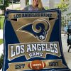 Los Angeles Rams Quilt Blanket 05
