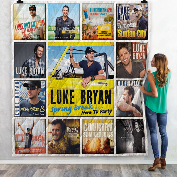 Luke Bryan Albums Quilt