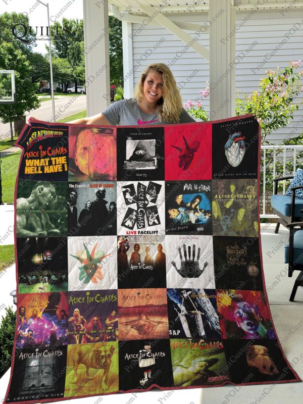 M-alice In Chains Quilt Blanket For Fans Ver 25