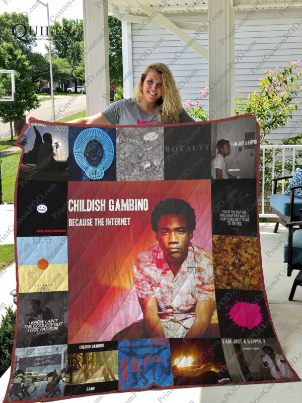 M-childish Gambino Quilt Blanket For Fans Ver 17