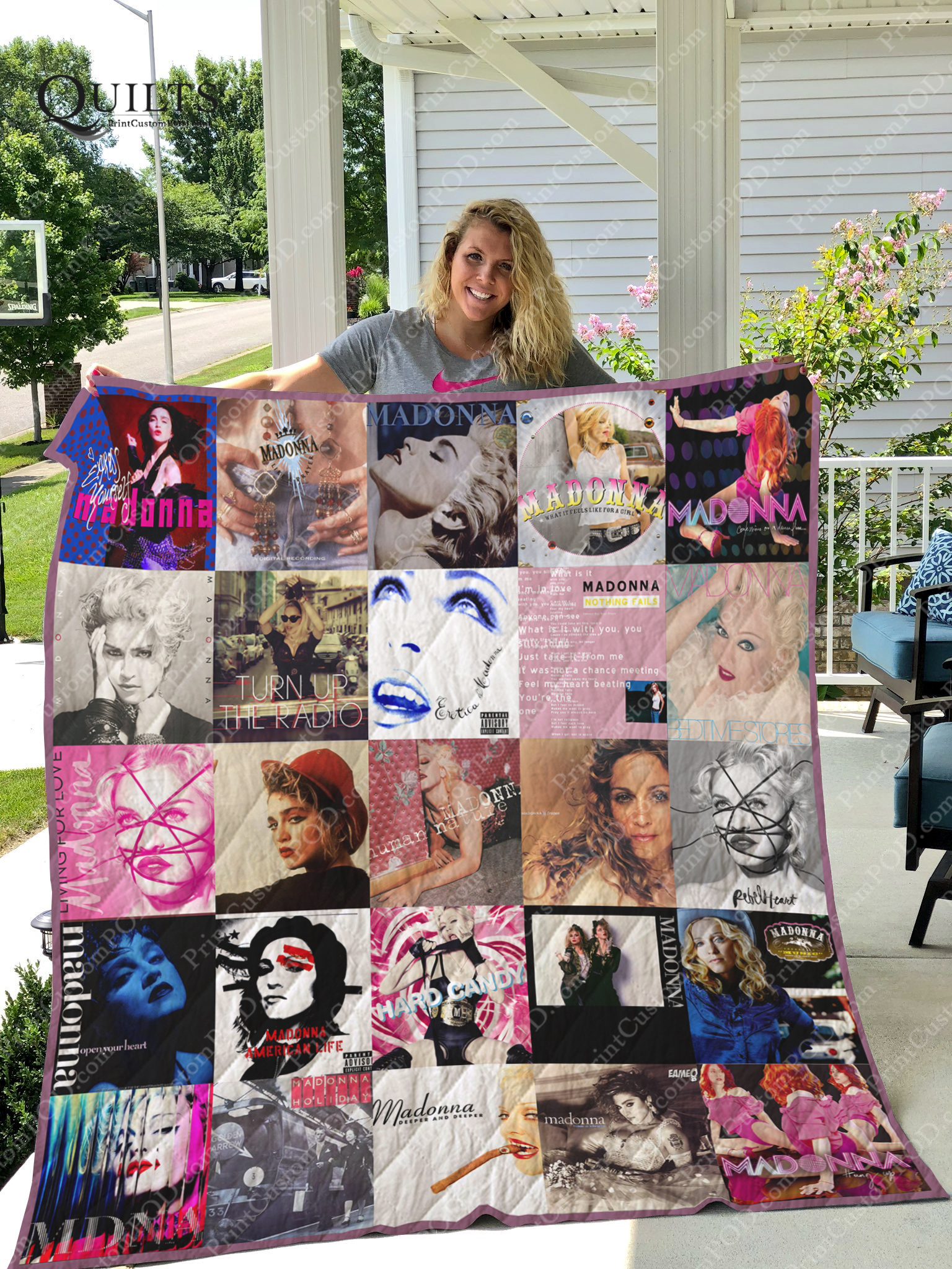 M-madonna Quilt Blanket For Fans Ver 25 - Featured Quilts