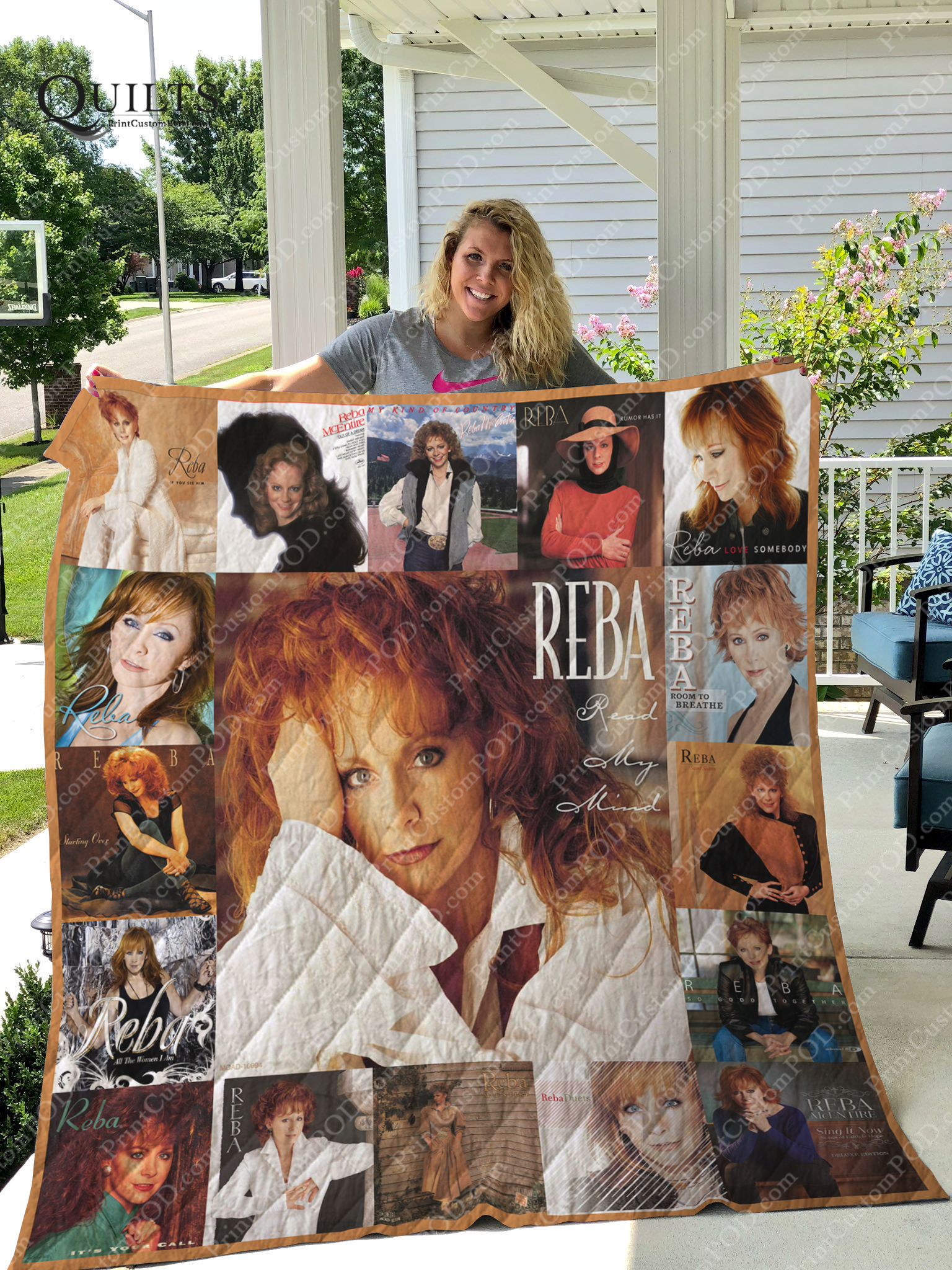 M-reba Mcentire Quilt Blanket For Fans Ver 17 - Featured Quilts