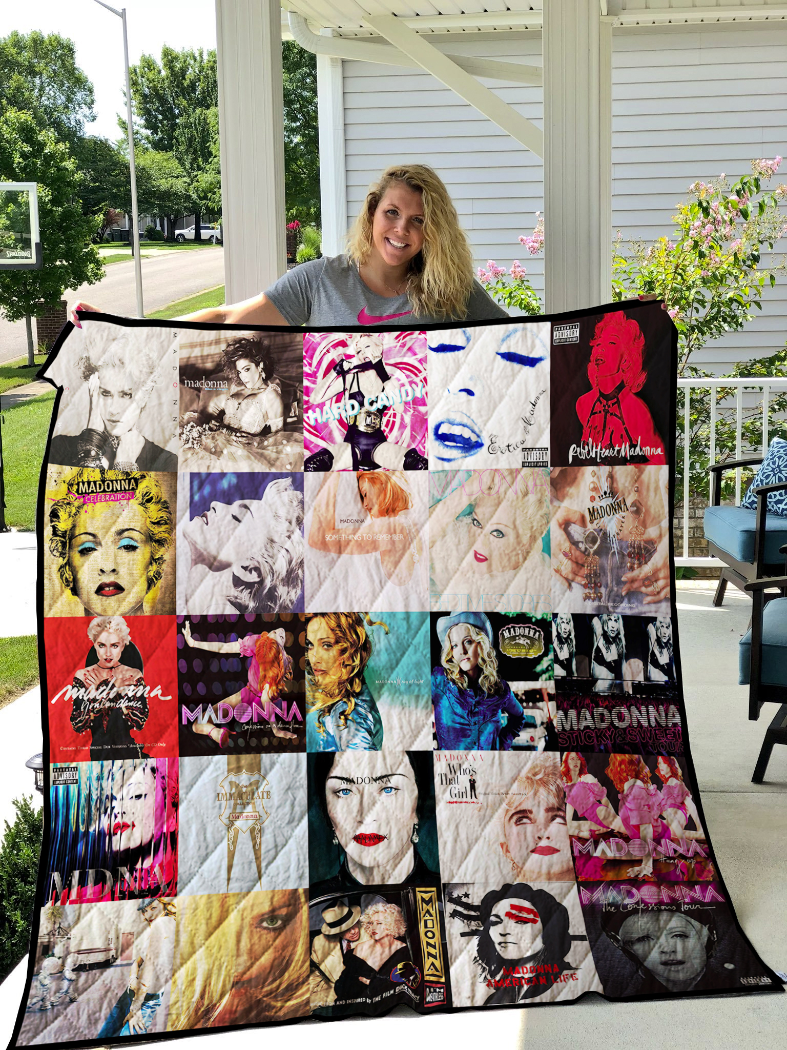 Madonna Quilt Blanket 01478 - Featured Quilts