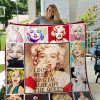 Marilyn Monroe Quilt Blanket 01