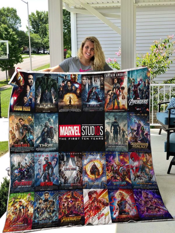 Marvel Movies Quilt