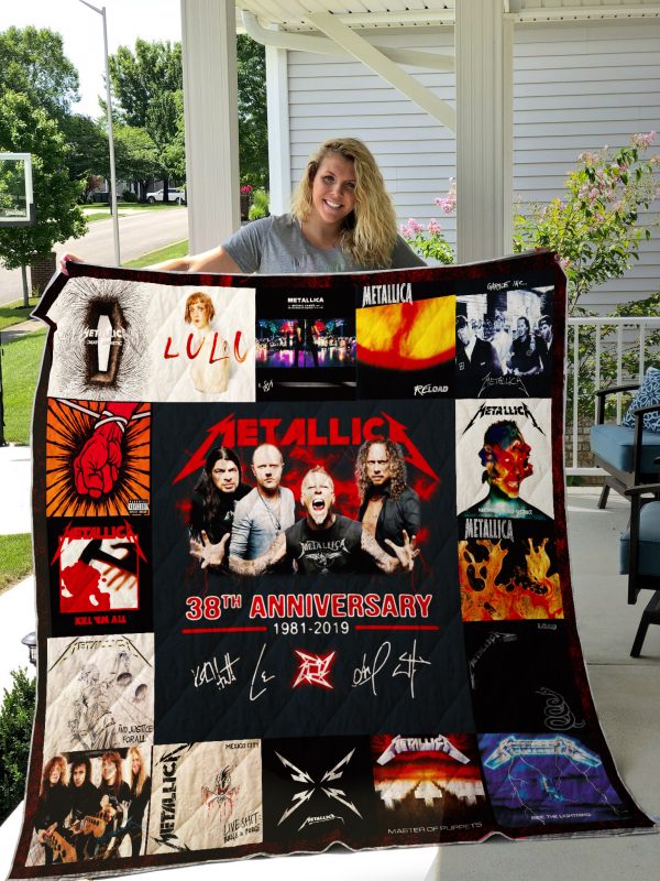 Metallica Quilt Blanket