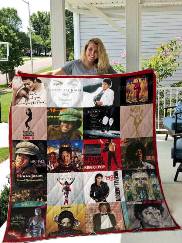 Michael Jackson Quilt Blanket 02