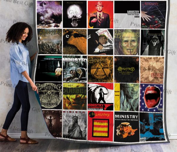 Ministry Albums Cover Poster Quilt Ver 2