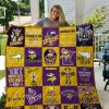 Minnesota Vikings  Quilt Blanket 02