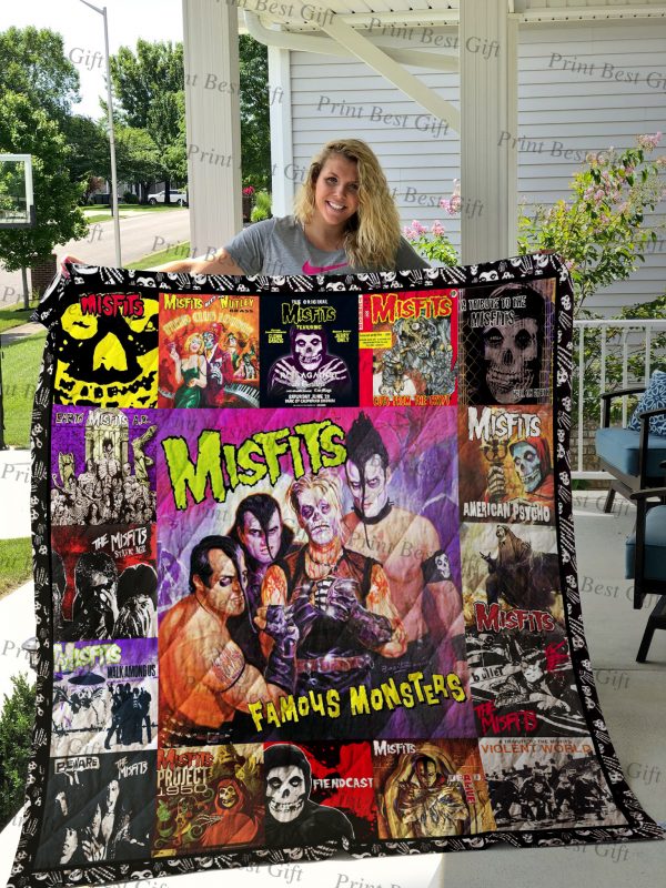 Misfits Albums Cover Poster Quilt