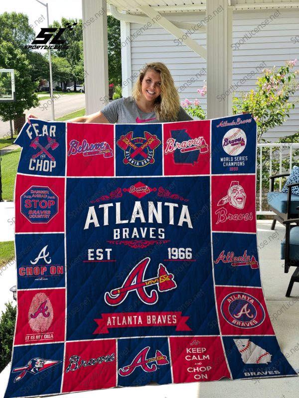 Mlb – Atlanta Braves Quilt Blanket