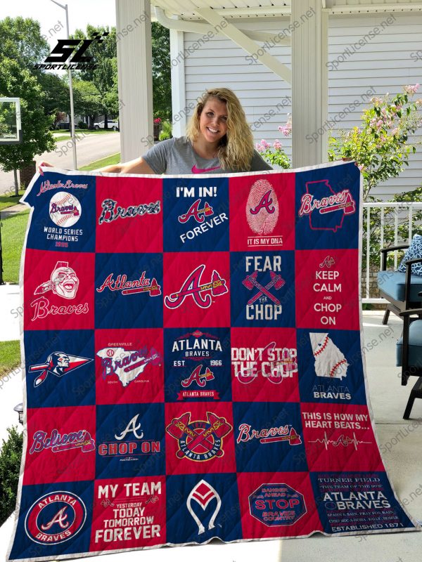 Mlb – Atlanta Braves Quilt Blanket