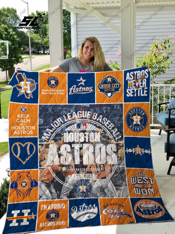 Mlb – Houston Astros Quilt Blanket