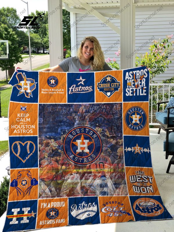 Mlb – Houston Astros Quilt Blanket