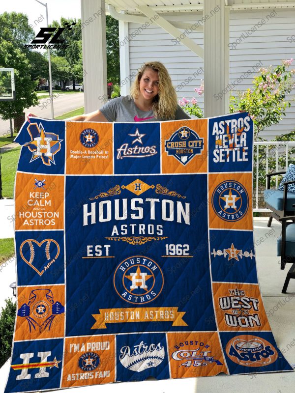 Mlb – Houston Astros Quilt Blanket