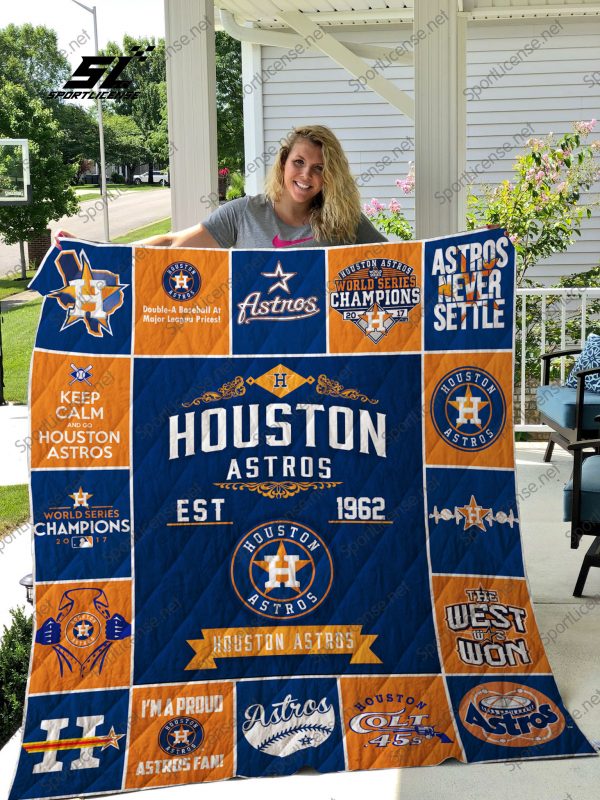 Mlb – Houston Astros Quilt Blanket