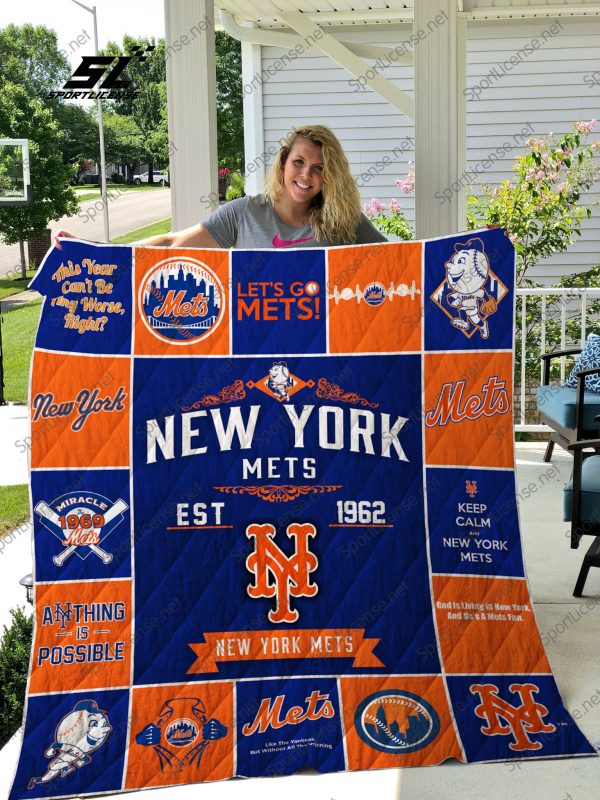 Mlb – New York Mets Quilt Blanket