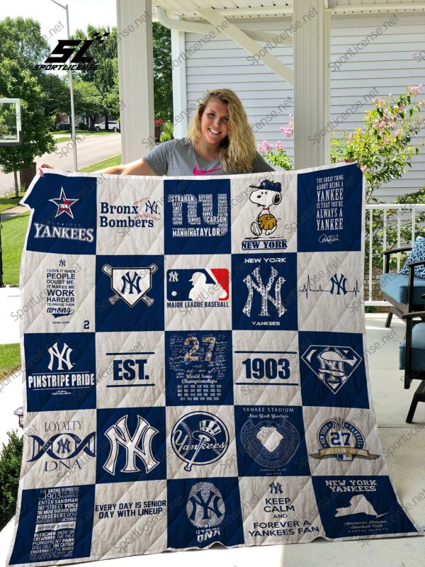 Mlb – New York Yankees Quilt Blanket