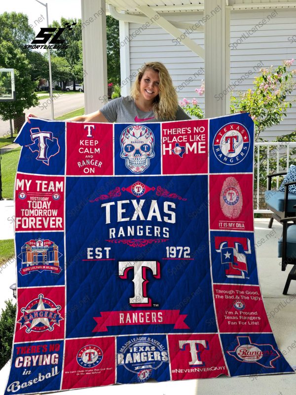 Mlb – Texas Rangers Quilt Blanket