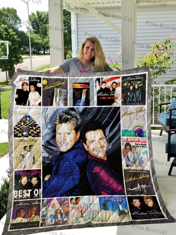 Modern Talking Albums Cover Poster Quilt Ver 2