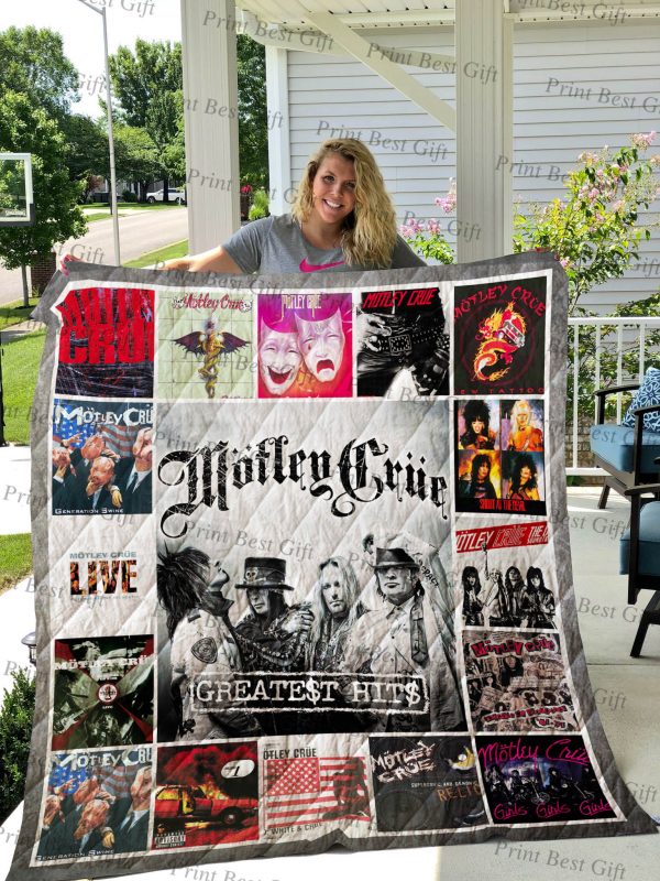 Mötley Crüe Albums Cover Poster Quilt