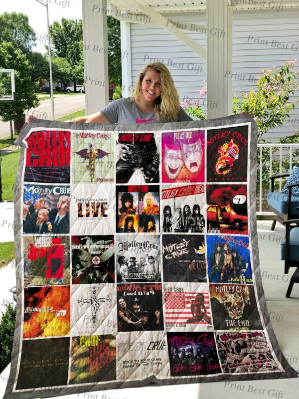 Mötley Crüe Albums Cover Poster Quilt Ver 2