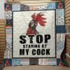 My Cock Quilt Blanket