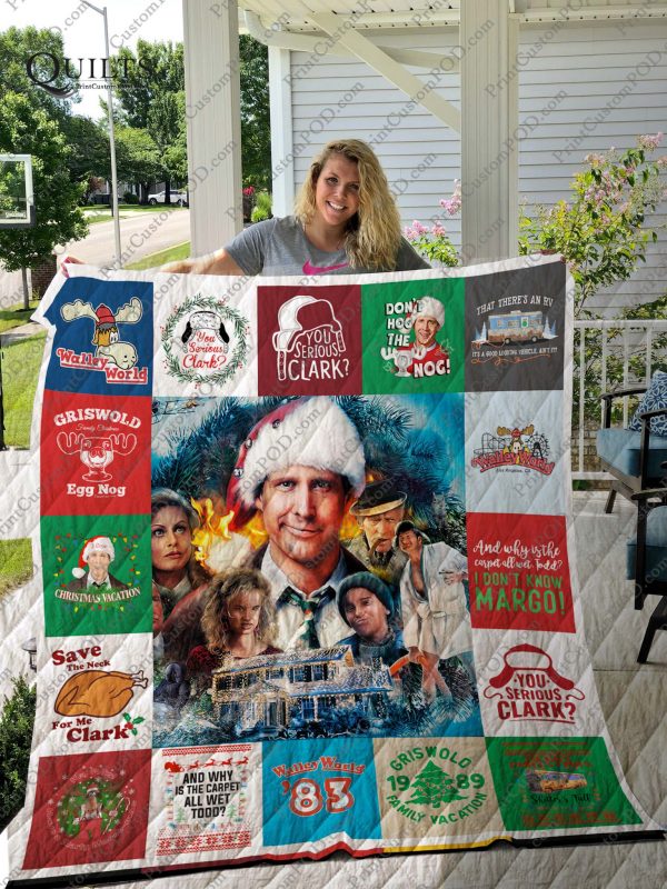 National Lampoon’s Christmas Vacation T-shirt Quilt 01