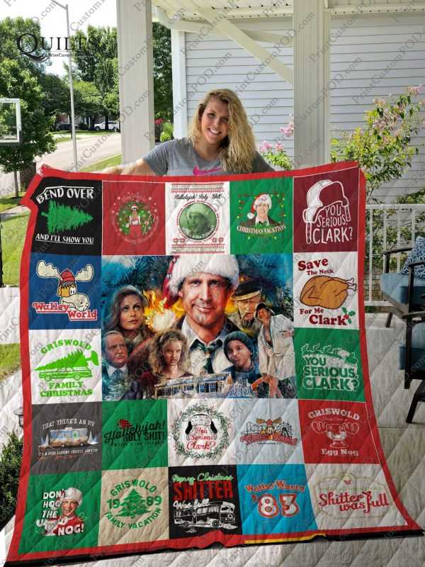 National Lampoon’s Christmas Vacation T-shirt Quilt 02