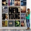 Neil Young Complication Albums Quilt Blanket For Fans New