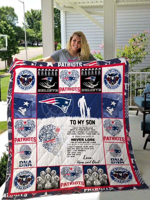 New England Patriots Quilt Blanket I1d2_02