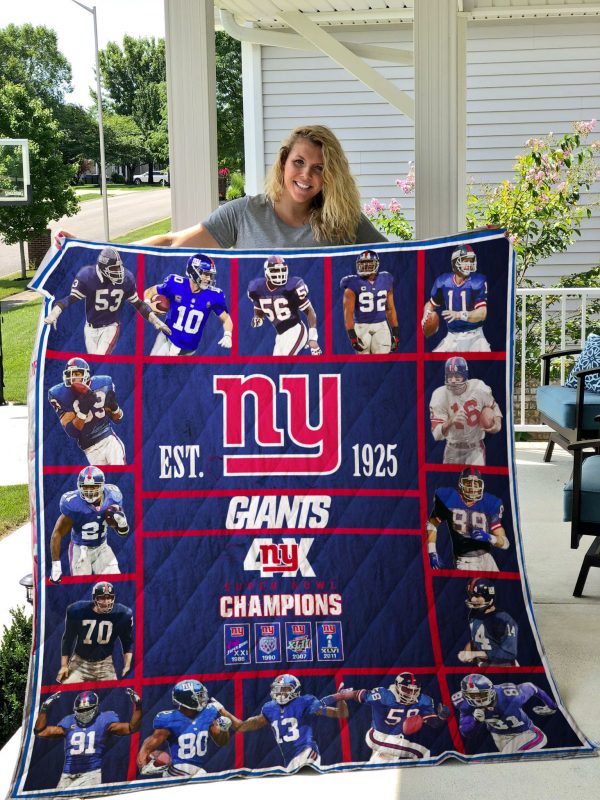 New York Giants Quilt