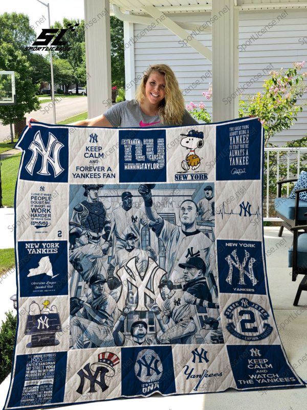 New York Yankees Quilt Blanket