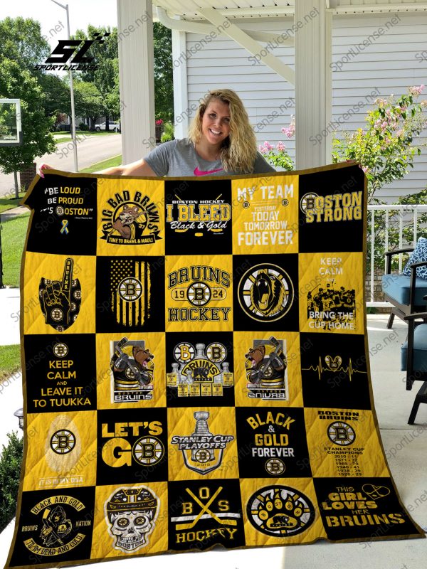 Nhl – Boston Bruins Quilt Blanket