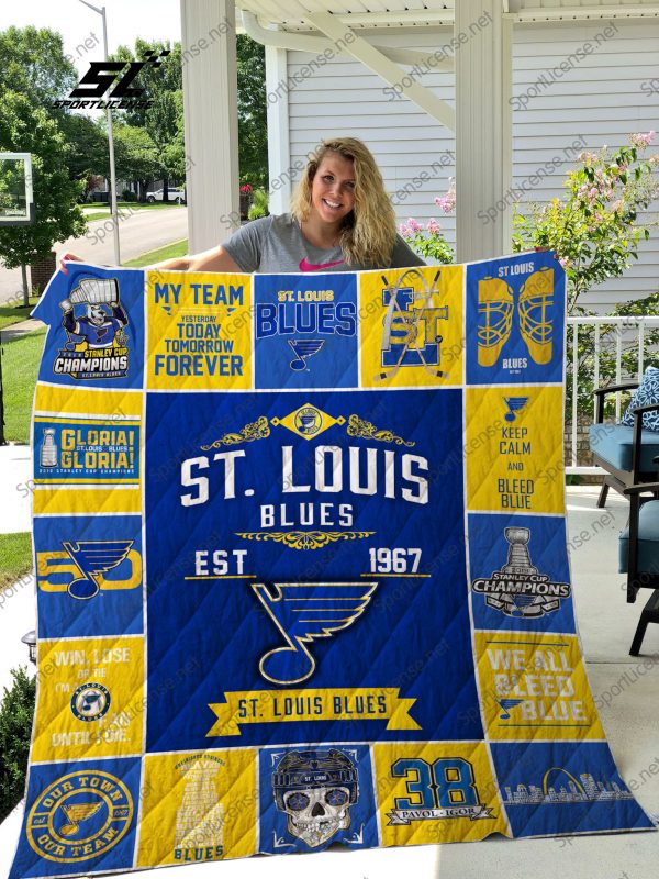 Nhl – St. Louis Blues Quilt Blanket