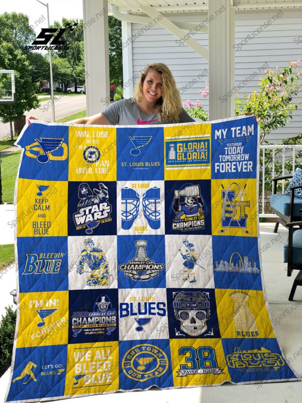 Nhl – St. Louis Blues Quilt Blanket