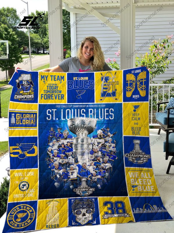 Nhl – St. Louis Blues Quilt Blanket