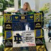 Notre Dame Fighting Irish – To My Granddaughter – Love Grandmom Quilt