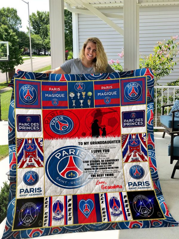 Paris Saint-germain Quilt Grandma To Granddaughter I1d1