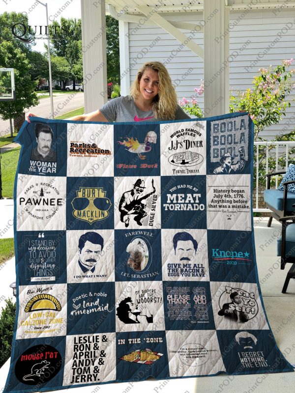 Parks And Recreation T-shirt Quilt