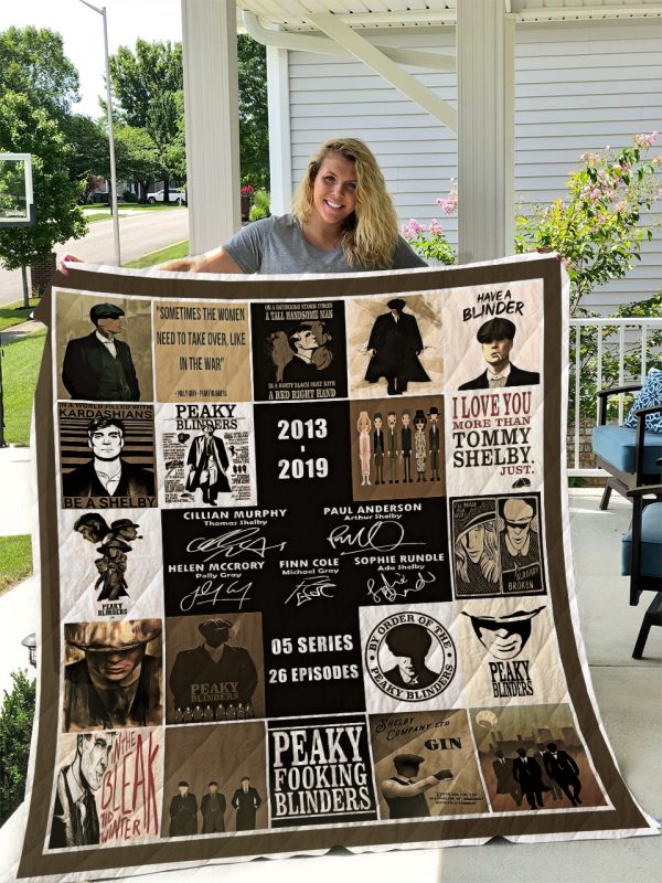 Peaky Blinders Quilt Blanket I1d1