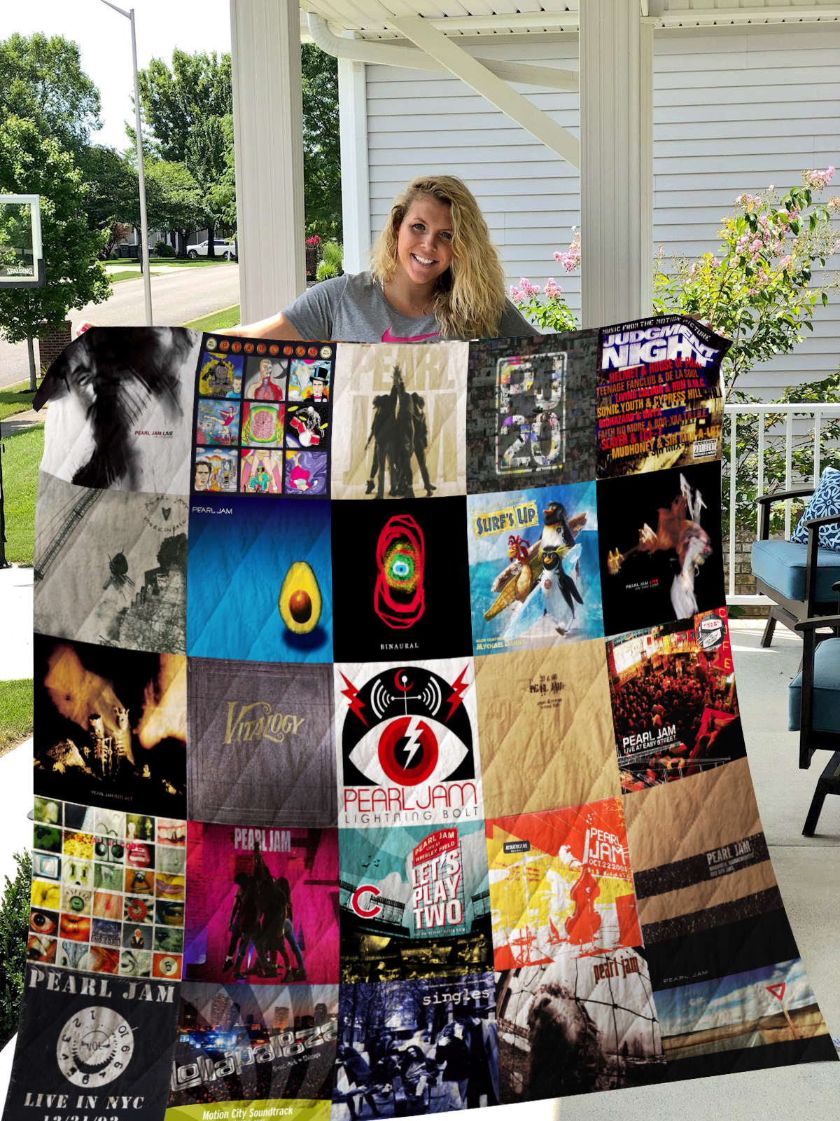 Pearl Jam Quilt Blanket - Featured Quilts