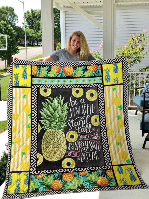 Pineapple Quilt Blanket 03