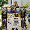 Pittsburgh Steelers – To Our Son Love – Mom And Dad Quilt