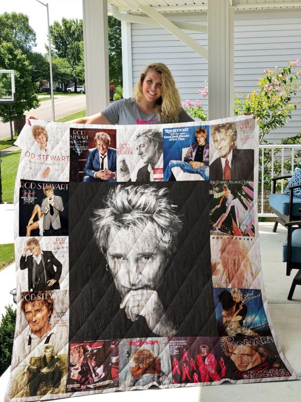 Rod Stewart Albums Quilt Blanket For Fans