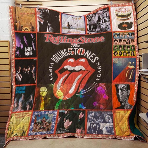 Rolling Stone 50th Anniversary Quilt