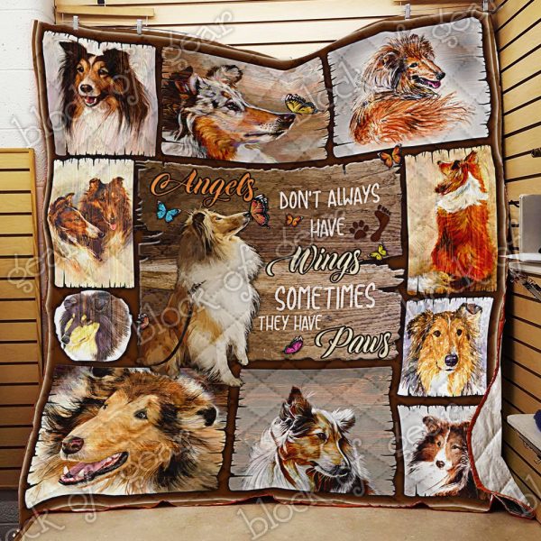 Rough Collie Quilt Pn573