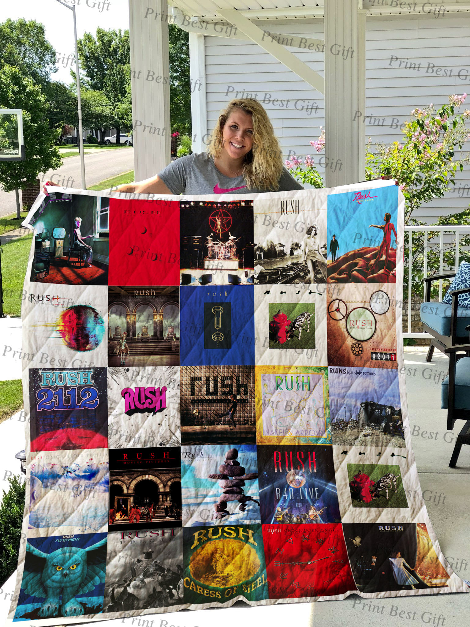 Rush Albums Cover Quilt - Featured Quilts