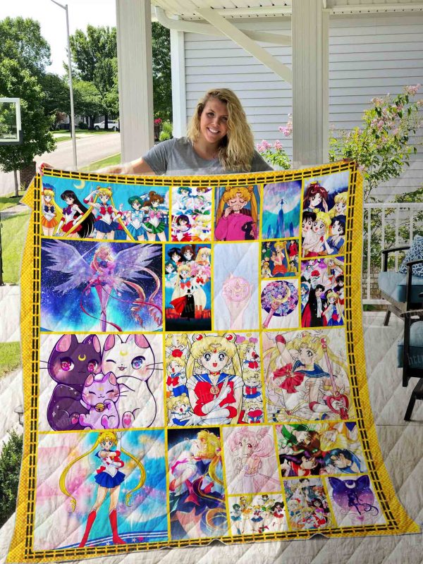 Sailor Moon Quilt Blanket 01