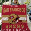 San Francisco 49ers Quilt Blanket